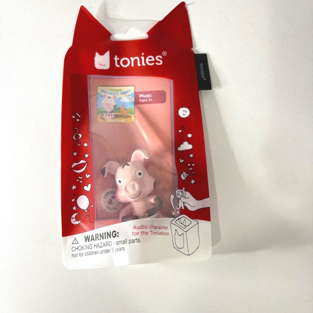 Tonies Favorite Childrens Songs Animal Songs Pig Audio Character 10000557 NEW